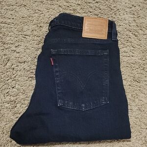 Levi's Black Wedgie Jeans - Size 30